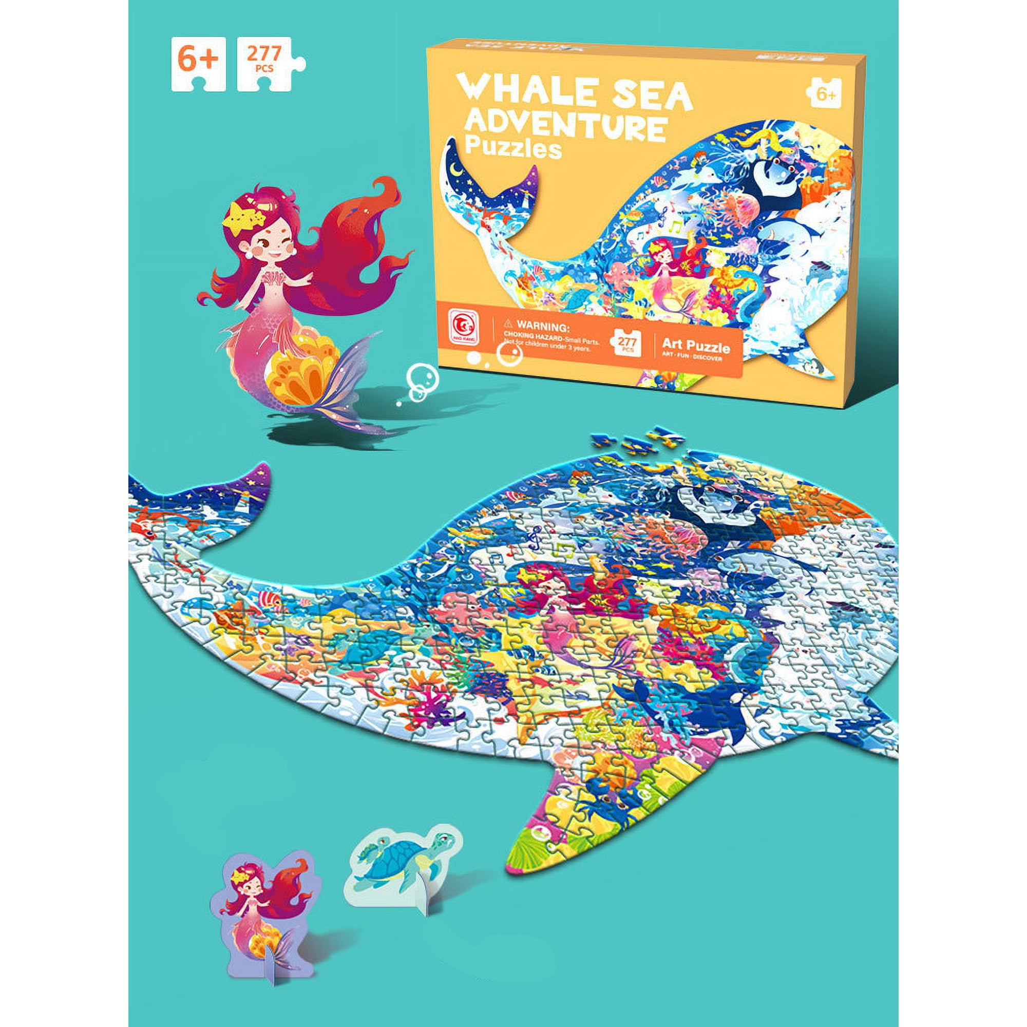 Children Intelligence Early Education Toy Animal Puzzle (Whale): A Comprehensive Exploration