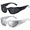 colorful1, variant on Y2K Wrap Around Sunglasses for Women Men Sliver Oval Fashion Trendy Sport Shades UV Protection Eyeglasses sunglasses wrap around