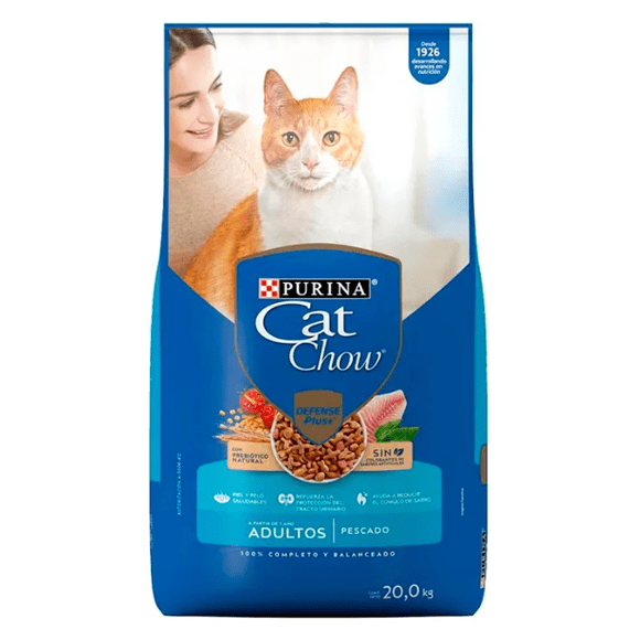 Croquetas Para Gato Cat Chow Adulto 20 Kg