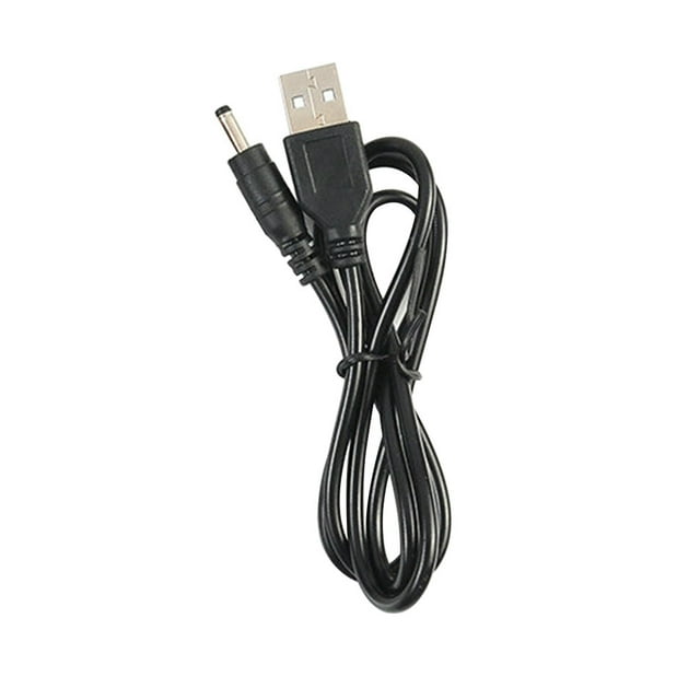 USB to DC Adapter Cable USB Charging Cable Converter Cord with 2 Male Connectors, 4.0x1.7mm Workhe