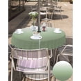 thumbnail image 5 of Outdoor Tablecloth with Umbrella Hole Zipper,Sage Green Gradient Ombre Minimalism Waterproof Zippered Table Cloth for Square Tables,Modern Art Patio Table Covers for Indoor Pinic Party, 5 of 6
