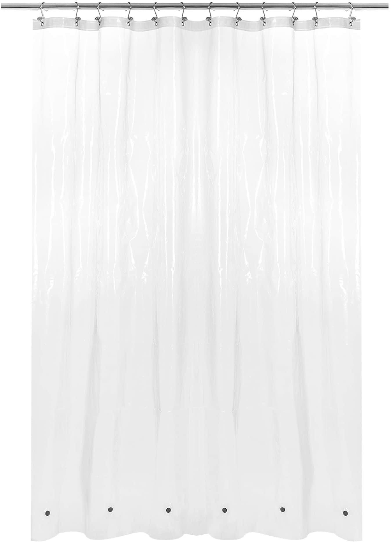 Details about   Mrs Awesome Short Shower Curtain Or Liner 66 Inch Length Clear Peva 8G Water-P 