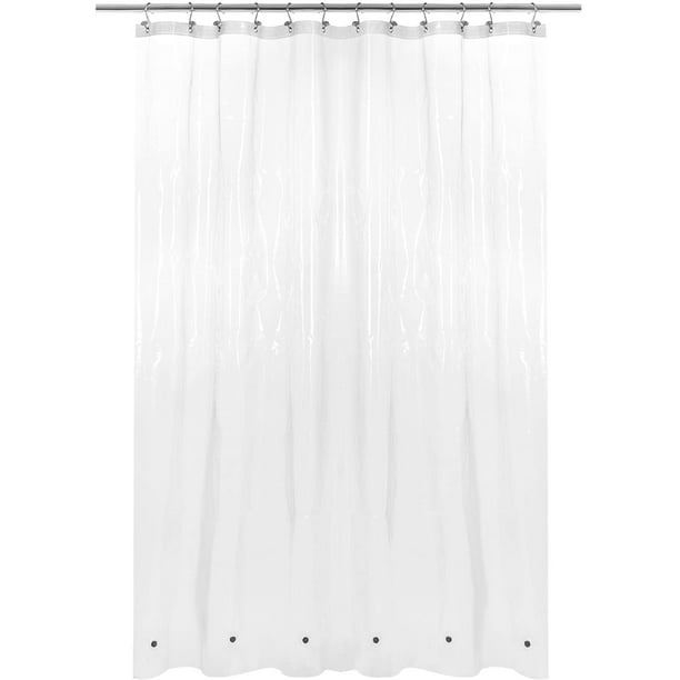 Short Shower Curtain With 6 Magnets 66, Short Shower Curtain For Window