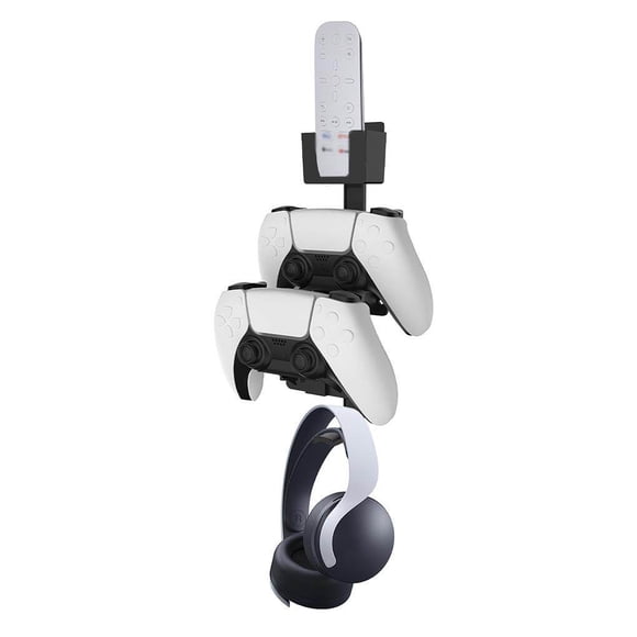 Langgg Game Controller Holder Wall Gaming Headset Storage Rack Organizing Hanger Stand Bracket Household Space-saving Accessory