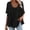 TH260430-Black, variant on Homenesgenics Long Sleeve Shirts for Women Button Up Buttons V Neck Tops Trendy Dressy Blouses Casual Tunic Womens Fall Clothing New Arrivals Blue XXL