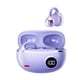 thumbnail image 1 of Cateissary Auriculares inalámbricos Bluetooth con clip para la oreja para entusiastas del deporte Auriculares Bluetooth con sonido de micrófono Teléfono y Comunicación morados, 1 of 3