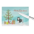 thumbnail image 4 of Carolines Treasures Lowchen or Little Lion Dog Christmas Tree Glass Cutting Board Large 12H x 16W multicolor, 4 of 4