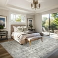 thumbnail image 5 of WIPONKEN 8x10 Area Rug for Living Room and Bedroom, Washable Modern Abstract Low-Pile Mat with Non-Slip Backing, 5 of 7