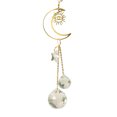 thumbnail image 2 of Atrapasol De Cristal Crystal Love Star Moon Metal Ring Hanging Home Car Pendant (27) Wdftyju Libre de BPA, 2 of 3