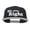 Grey Black, variant on Mr Right Mustache Embroidered Mesh Snapback - Black White OSFM