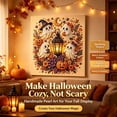 thumbnail image 7 of Halloween Ghost Pearl Art DIY Kit, Cute 3D Diamond Painting Crafts for Adults, Beginner DIY Fall Home Decor Wall Art, Beginner DIY Seasonal Party Gift, 7 of 7