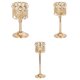 thumbnail image 1 of 3 Velas de Cristal Europeas para Cena de Boda. Zulema Candelero de cristal, 1 of 8
