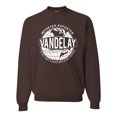 thumbnail image 2 of Industries Importer Exporter Latex Goods Culture Unisex Crewneck Graphic Sweatshirt, Brown, Large, 2 of 3