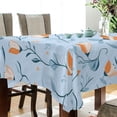thumbnail image 4 of 54x54 Inch Tablecloth Polyester Square Tablecloth for Home Kitchen Dinner Decor Small Tulips Pattern, 4 of 9