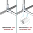 thumbnail image 2 of Suitable for OD Adapter Gasket Silver PE 100mm Stainless Steel Pipe, 2 of 5