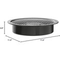 Iwatani Korean Cookware Aburi Stove Top Grill Pan, Black, CBAAMP