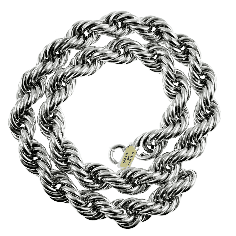 ネックレス・チョーカー [LAN ARCHIVE_official][1076] Star Twin Rope Necklace sterling-silver-diamond-cut-