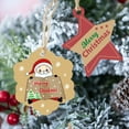 thumbnail image 6 of 100pcs Gift Festival Supplies Package Decoration Hang Cards Santa Claus Snowman Xmas Tree Snowflake Merry Christmas Tags Wrapping Hanging Labels 5, 6 of 8