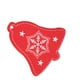 thumbnail image 3 of Adorno para árbol de Navidad Matsuzay 10 Uds. Madera Natural Rojo, 3 of 5
