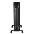 thumbnail image 2 of Mainstays Calentador Electrico Radiante, 3 Configuraciones de Calor: 600, 900, 1500 W, Apagado Automático, Protección Contra Vuelcos, Con Ruedas y Portátil | WSH07O2 (Negro), 2 of 5
