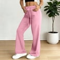 thumbnail image 6 of Drawstring Yoga Pants No Pockets For Women Workout Soft Stetchy Bell Bottom Flare Yoga Leggings, 6 of 6