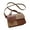 Q-727 Brown, variant on Q-727 Brown Small Square Crossbody Bag Adjustable Shoulder Strap Handbag For Women Lightweight Purse With Hidden Pockets For Phone Wallet Keys Everyday Essential Compact 230G