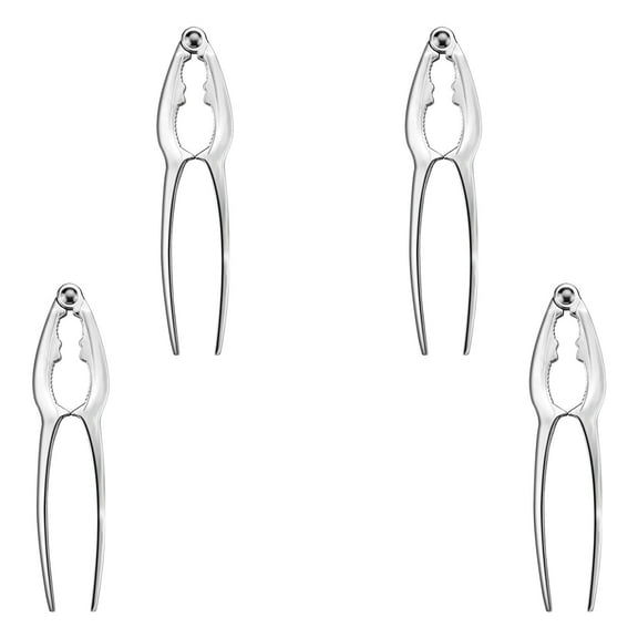 4 Pack Crab Crackers and tools Set - Seafood tools Set Crab leg Crackers Lobster Nut Crackers Opener Home Kitchen Parties Tools