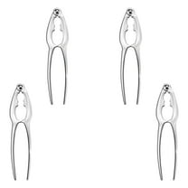 4 Pack Crab Crackers and tools Set - Seafood tools Set Crab leg Crackers Lobster Nut Crackers Opener Home Kitchen Parties Tools