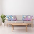 thumbnail image 4 of Ambesonne Live Laugh Love Throw Pillow Cover 4 Pack, Pop Art Comic, 18", Multicolor, 4 of 6