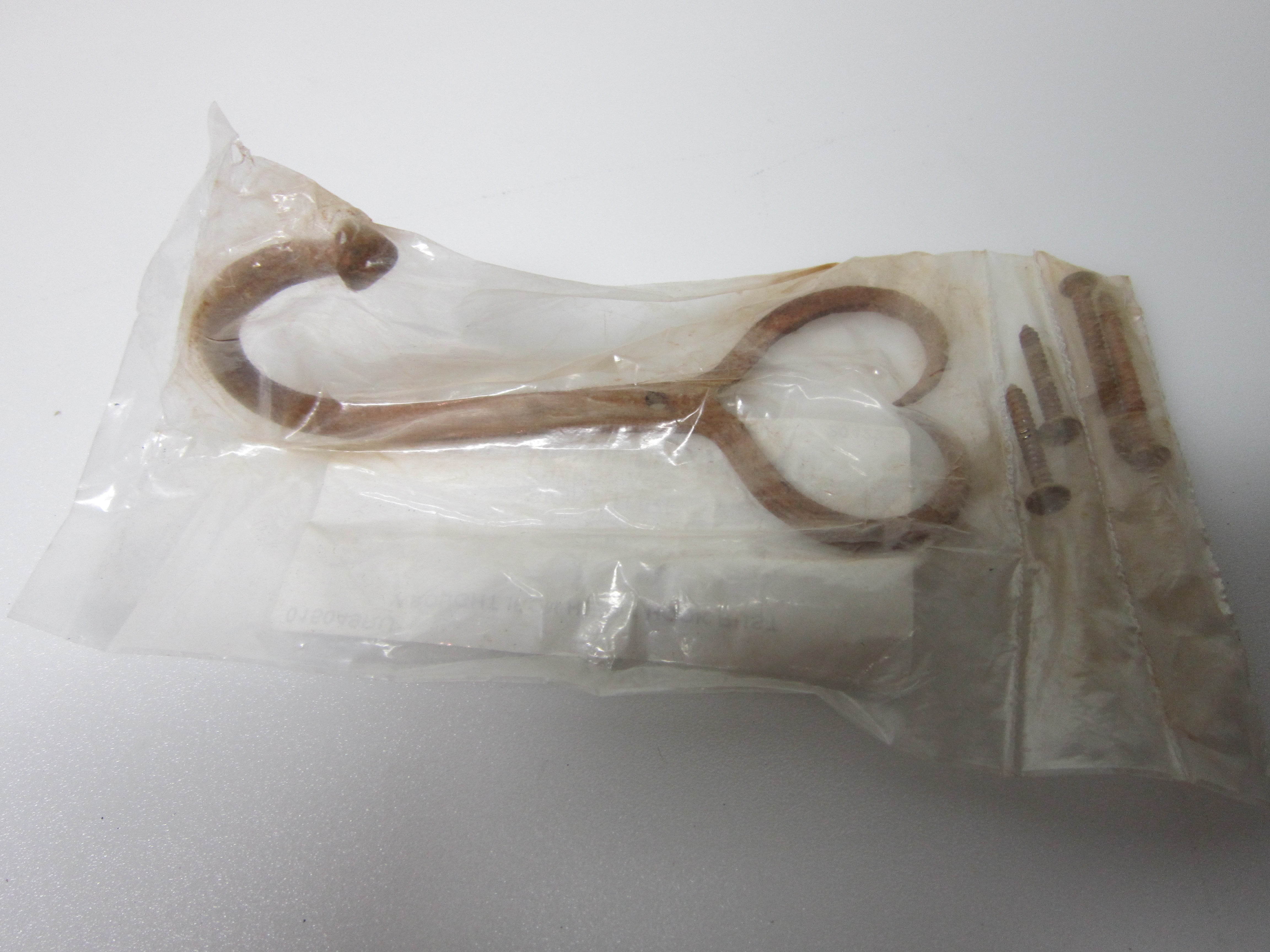 Signature Hardware Coat And Hat Hook (Wrought Iron Heart Hook - Rust) 015049RU