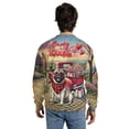 thumbnail image 5 of Be My Valentine's Pug Truck Full of Love Flower Balloon All Over Print 3D Sweatshirt Unisex Merch Dog Lover Gifts - 02029, 5 of 6