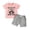 Red, variant on BOBOGOJP Toddler Baby Boy Summer Outfits I Require Snacks Raccoon Short Sleeve T-Shirts Shorts Set Cute Infant Clothes