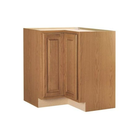 lazy susan cabinet corner base assembled rsi 36x34 2x24 raised hamilton fully oak panel dimensions