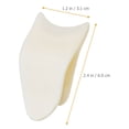 thumbnail image 4 of WASHWEPE Wear Resistant Eyelashes Clamp Eyelash Tool Plastic White 1Pcs for Removing False Eyelashes, 4 of 8