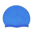 thumbnail image 6 of Unique Bargains 1 Pc Waterproof Whale Tail Pattern Swim Cap White Dark Blue, 6 of 6