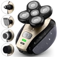 thumbnail image 1 of POINTERTECK le Rasoir Électrique pour Cheveux de Tête - Rasoir Sans Fil Rechargeable Ultime pour Hommes, Humide/sec, Tête de Mort et Tête Chauve, Rasoir Étanche avec Lames Rotatives, Tondeuses, Tondeuse à Nez, Brosse, Masseur, 1 of 7