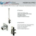thumbnail image 1 of L-Com HG5812U-PRO 5.8 GHz 12 dBi Professional Omnidirectional Antenna, 1 of 2