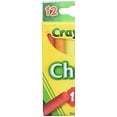 thumbnail image 2 of Crayola - Nontoxic Chalk, Assorted Colors, 12 Sticks per Box (Pack of 8), 2 of 3