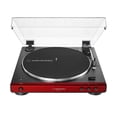 thumbnail image 3 of Audio-Technica AT-LP60XBT Bluetooth Automatic Stereo Turntable (Red) with Bluetooth Monitors (Pair), 3 of 9