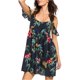 thumbnail image 1 of Vestido con Hombros Descubiertos Roxy Do It My Way para Mujer Azul Pequeño, 1 of 1
