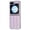 Purple, variant on ELEHOLD Full Body Case for Samsung Galaxy Z Flip 6, Trellis Design Bling Sparkly Shockproof Leather Case for Women Men,Black