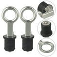 thumbnail image 1 of Easy Install 2 x 1 Inch Drain Plugs in Rubber and Stainless Steel Material, 1 of 2