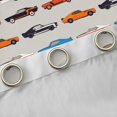 thumbnail image 4 of Castle Fairy Cartoon Car Boy Black Out Curtains,Car Theme Curtains Pack of 2 (42x63 Each),Transportation Theme Bedroom Curtains,Super Cozy Room Decor, 4 of 6