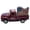 Red, variant on Jiibva Alloy Vintage-Style Truck Sculpture, Desktop Decor with Stylized Accent for Home and Office