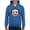 Royal, variant on Music Lover Fun Graphic Dj Trendy Graphic Symbol Youth's Hoodie