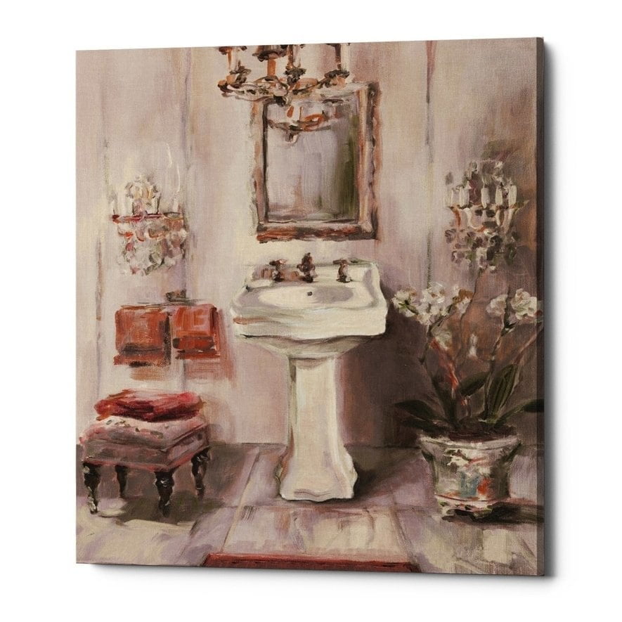Epic Graffiti French Bath Iii Gray And Blush By Marilyn Hageman Giclee Canvas Wall Art 12 X16 Com - French Bathroom Wall Art Epic Graffiti French Bath Iii Gray And Blush By Marilyn Hageman Giclee Canvas Wall Art 12 X16 Com - French Bathroom Wall Art