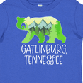 thumbnail image 4 of Inktastic Gatlinburg, Tennessee Mountains and Bear Shape Boys or Girls Baby T-Shirt, 4 of 5