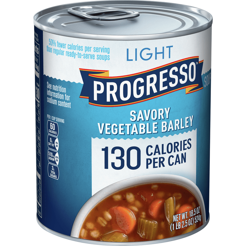 Progresso Light Soup, Savory Vegetable Barley, 18.5 oz