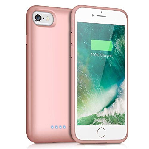 waardigheid trainer Ophef Battery Case for iPhone 6S 6 6000mAh, Rechargeable Charging Case for iPhone  6 External Charger Cover iPhone 6S Battery Pack Apple Power Bank [4.7  inch],Pink - Walmart.com