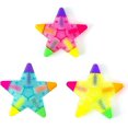 thumbnail image 6 of LANFENG Beautiful Colorful Star Shape Highlighter Marker, 5 Color in 1 Star Multicolor Highlighter Pen for Note Taking, Journal Planner, Coloring Book, etc. (Blue), 6 of 6